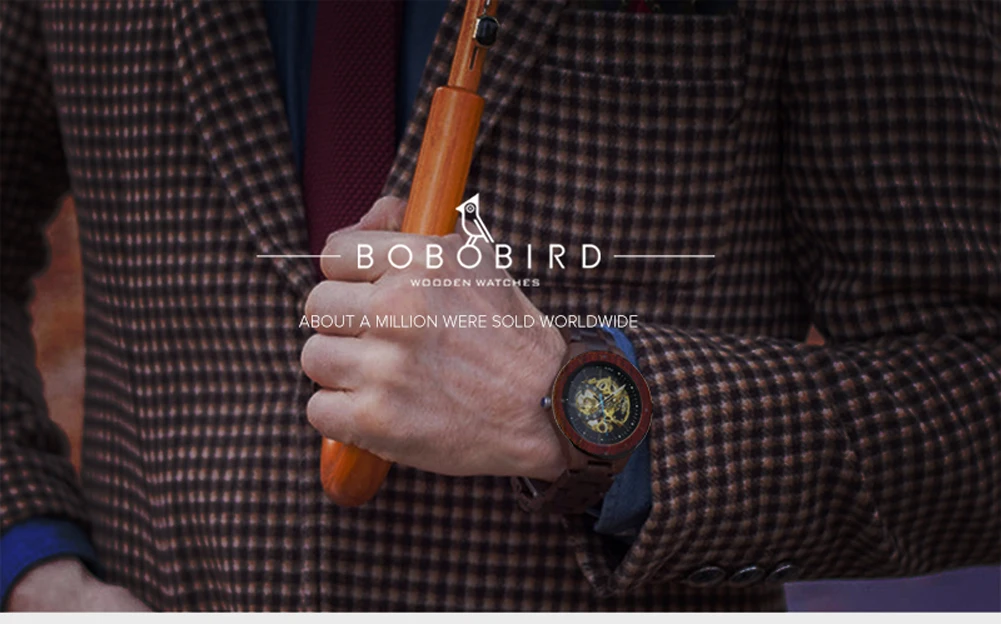 BOBO BIRD Wood Mechanical Watch Men Relogio Masculino Big Mens Watches Top Brand Luxury Timepieces erkek kol saati Dropshipping