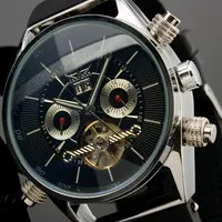 Relogio Masculino Winner Brand New Men’s Automatic Mechanical Watches Leather Strap Watch Fashion Sports Men luxury Wristwatches