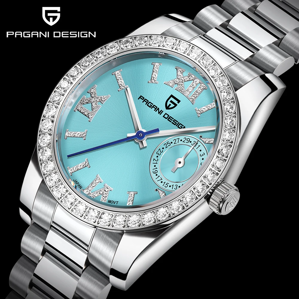PAGANI DESIGN 2026 New 32MM Women’s Wristwatch Elegant Luxury Quartz Watch For Women Fashion Waterproof Watches Sapphire Clock