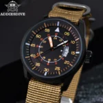 ADDIESDIVE Men Watches Luxury Luminous Wristwatches Reloj Hombre 50M Waterproof Date Men's Quartz Watch Relogio Masculino