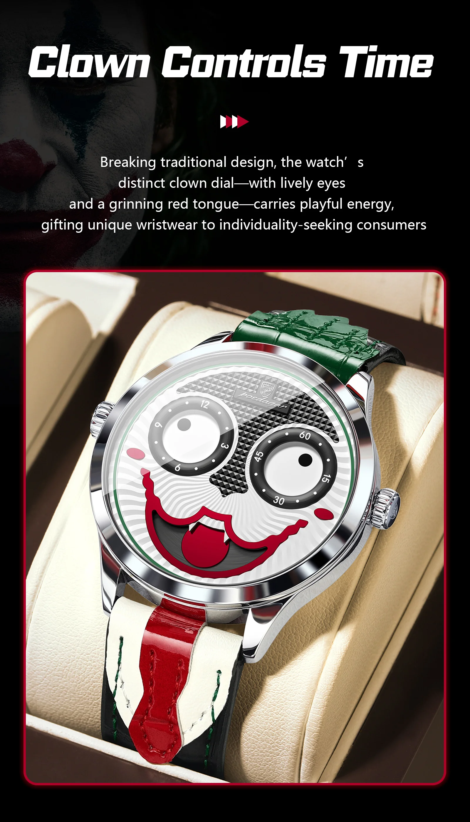 POEDAGAR Top Original Watch For Man Luxury High Quality Waterproof Man Wristwatch Quartz Leather Men’s Sports Watches Male Reloj
