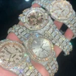 New Luxury Shiny Diamond Watch for Women Elegant Brand Quartz Steel Bracelet Watches Zircon Crystal Fashion Wristwatch Clock