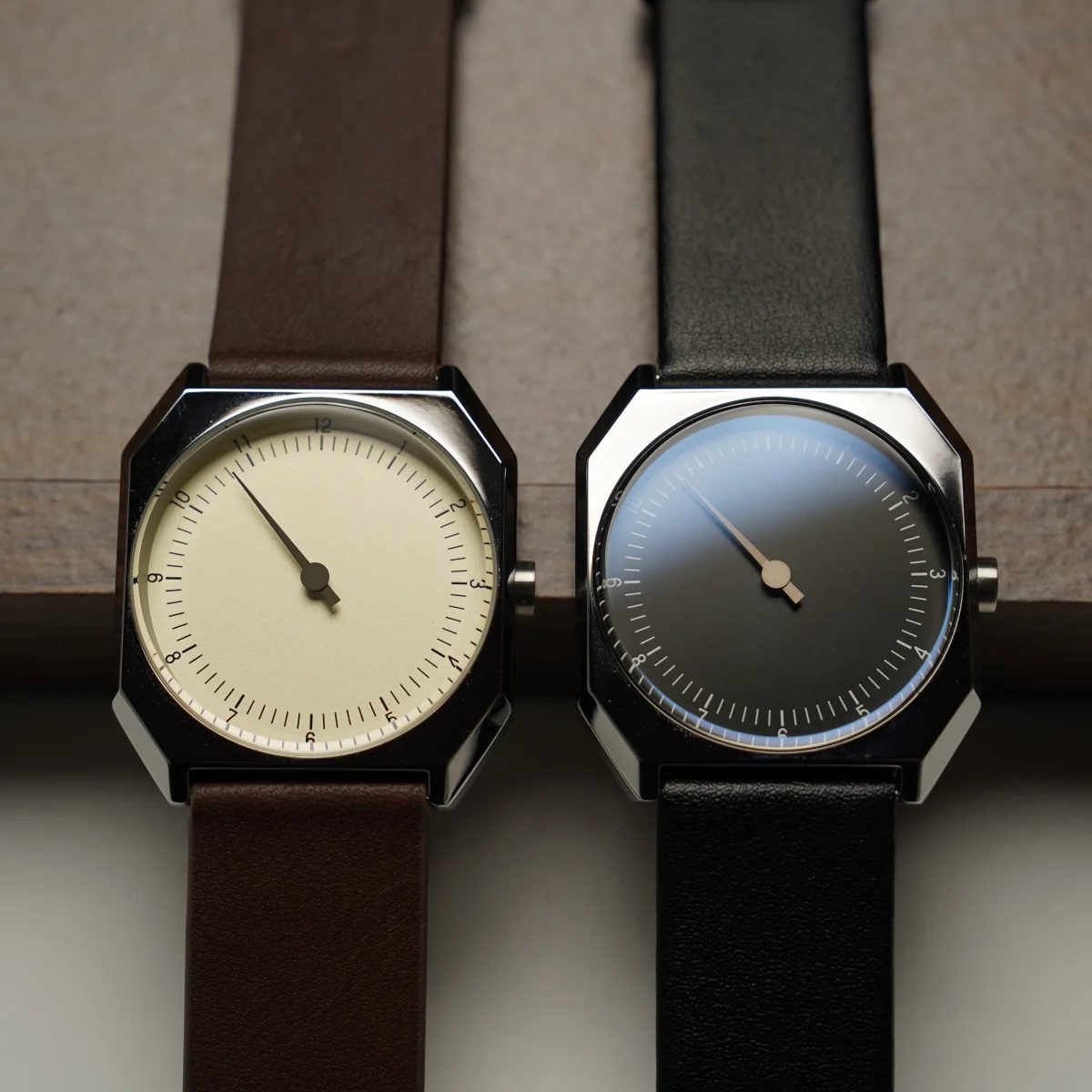 SKU Retro One Pointer Watch for Men luxury high quality Vintage Style Quartz Watch Unique Design Fashion Wrist watch for man men