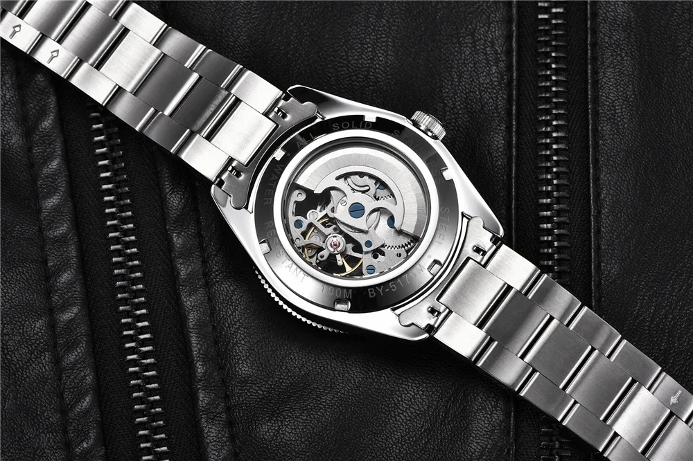 2026 New Mens Watches BENYAR Retro Red Mechanical Automatic luxury watch for men Waterproof Luminous Stainless steel wristwatch