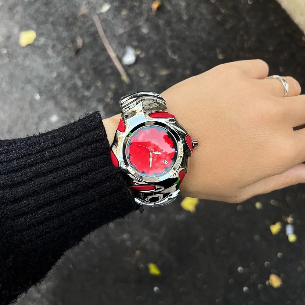 2025 new men’s watch special-shaped blade high-end men’s sports men’s casual fashion trend men’s watch