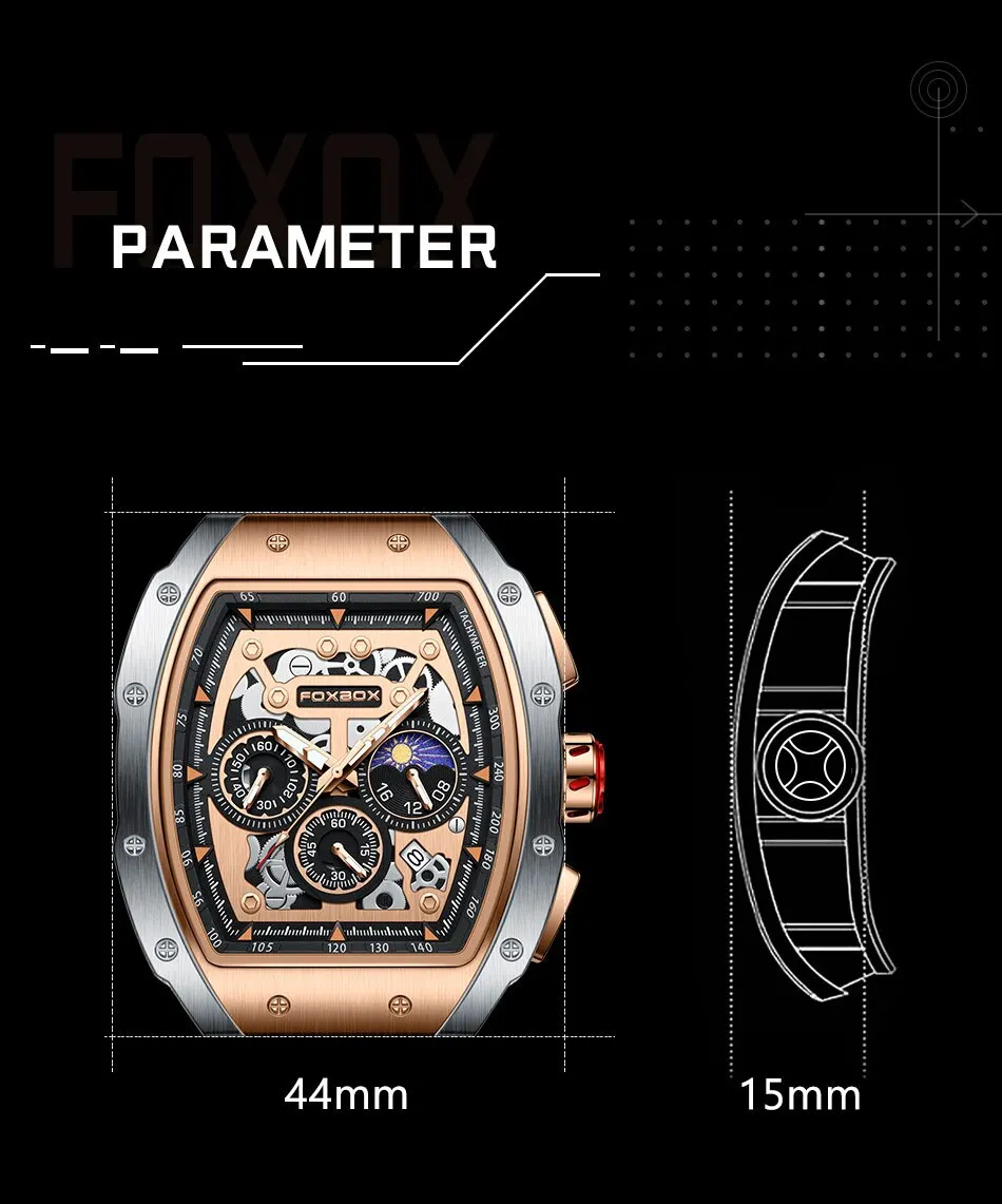 2026 New Sports Watch Men Top Brand Luxury Mens Watches Business Waterproof Military Quartz Chronograph Wristwatch Montre Homme