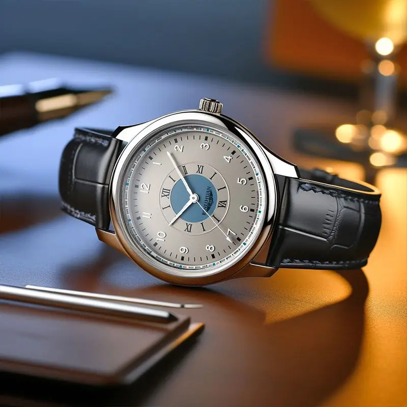Top Brand Man Wristwatch Luxury Business Waterproof Men Watch For Men Quartz Clock Leather Men’s Watches reloj Handsome 2025 New