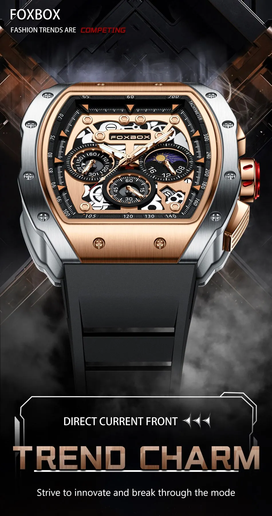 2026 New Sports Watch Men Top Brand Luxury Mens Watches Business Waterproof Military Quartz Chronograph Wristwatch Montre Homme